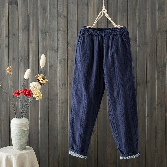 Abigail Comfortable Linen Harem Pant