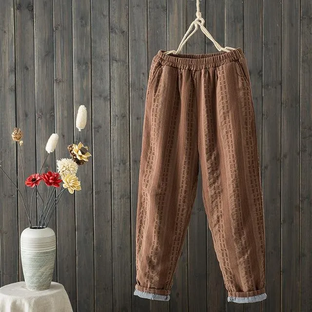 Abigail Comfortable Linen Harem Pant