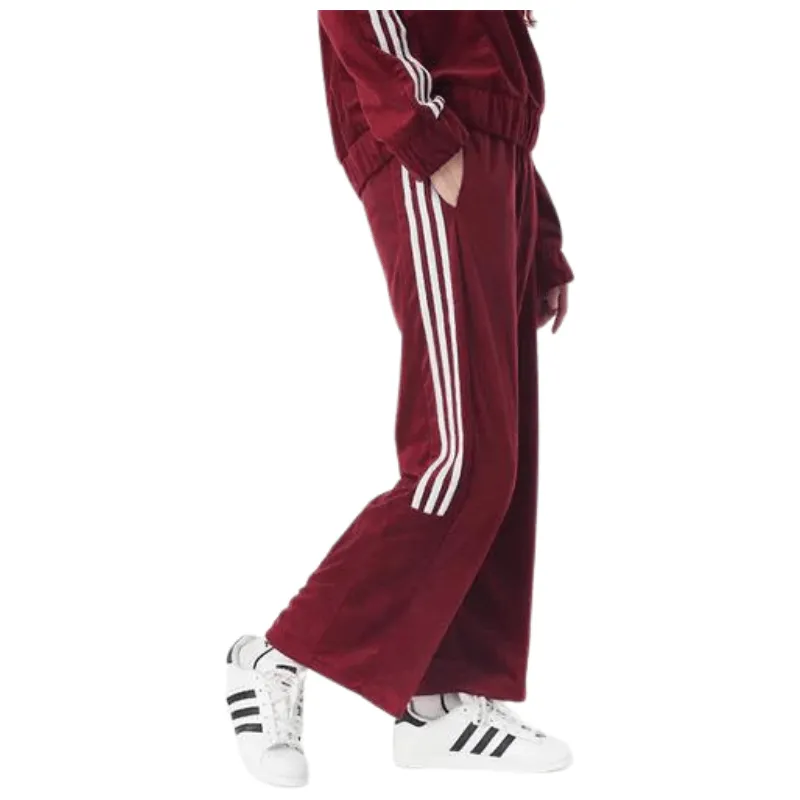 Adidas Neo 3-Stripes Woven Joggers - Red