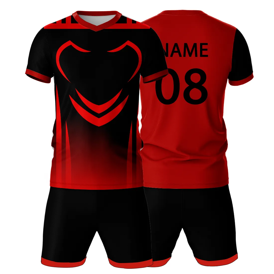 All Over Printed Jersey With Shorts Name & Number Printed.NP50000681