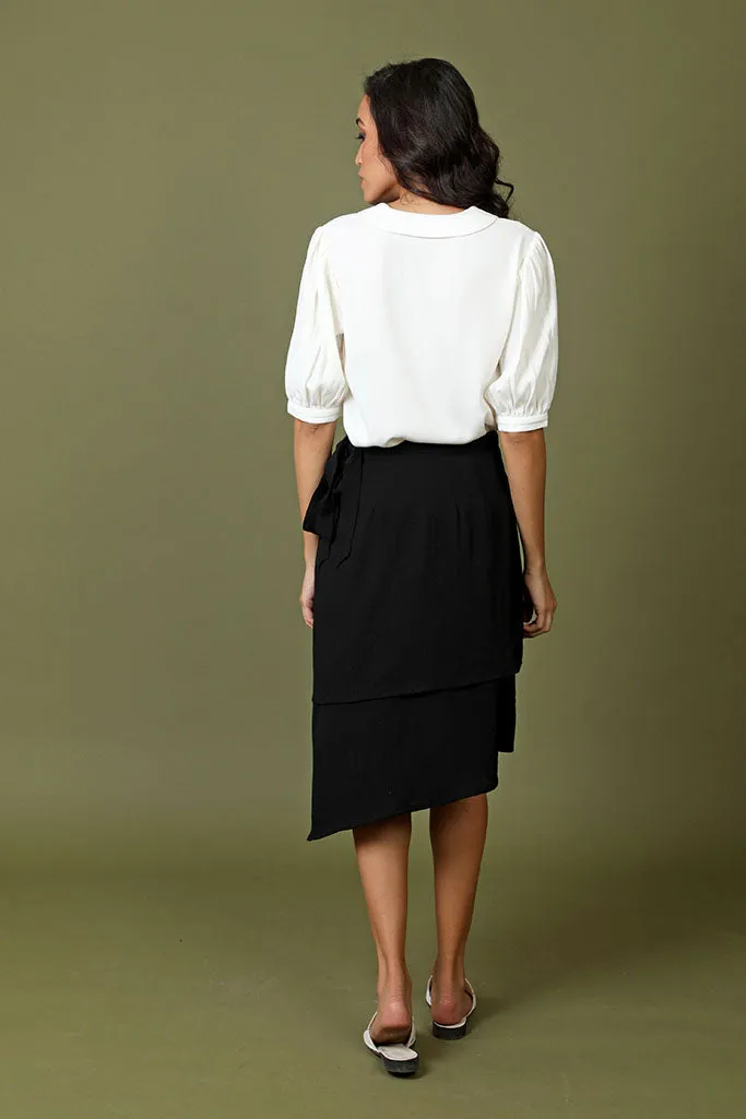 Asymmetrical Layered Skirt