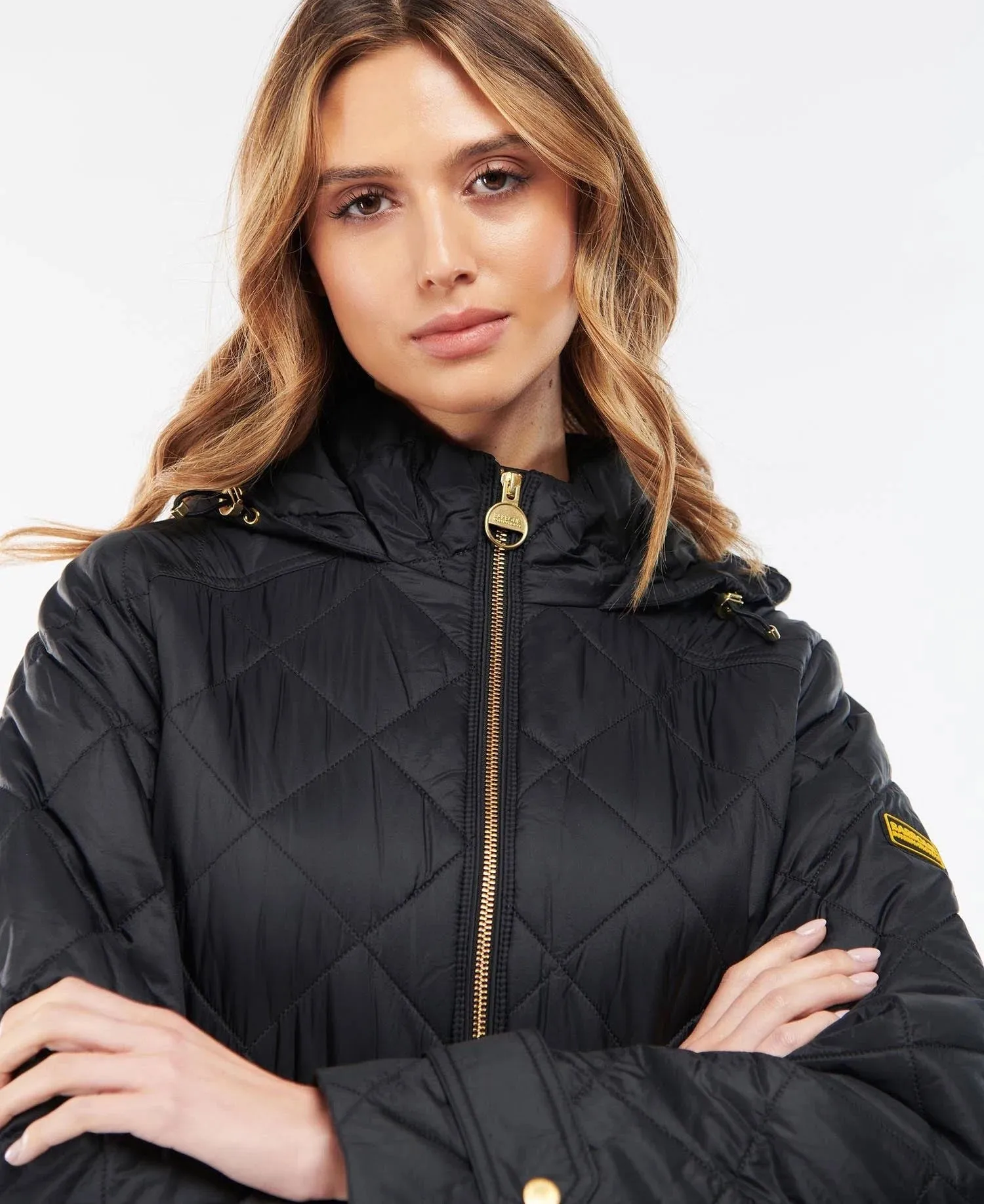 Barbour Women's International ECOSSE QUILT - Black