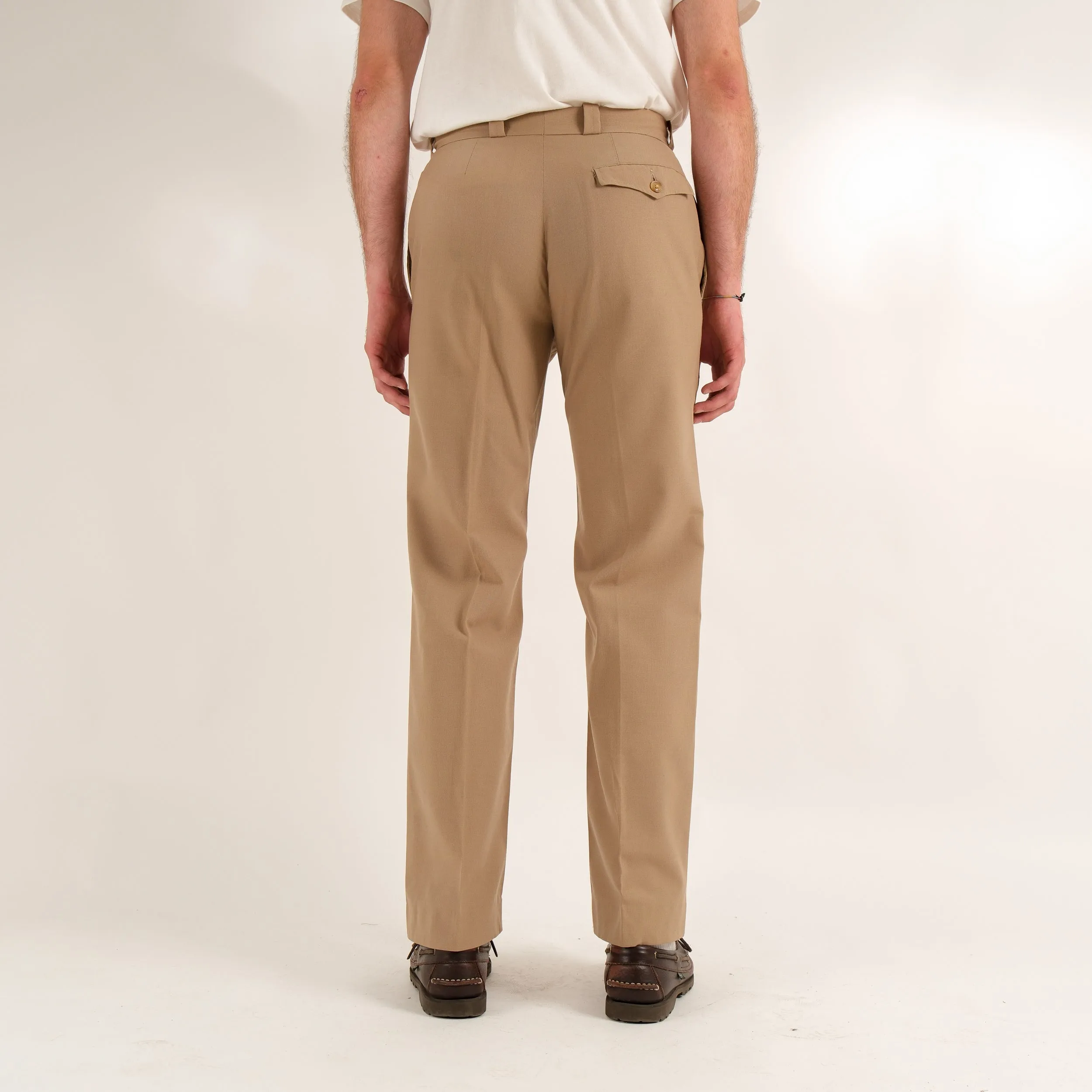 BEIGE HIGH WAIST FRENCH OFFICER