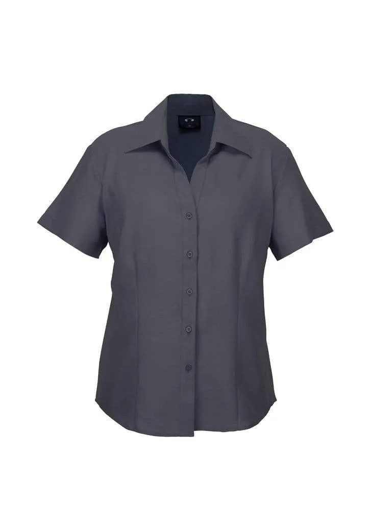 Biz Collection Women’s Plain Oasis Short Sleeve Shirt Lb3601