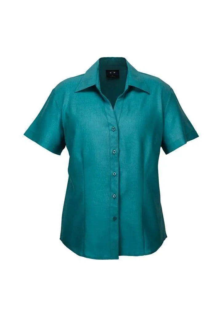 Biz Collection Women’s Plain Oasis Short Sleeve Shirt Lb3601