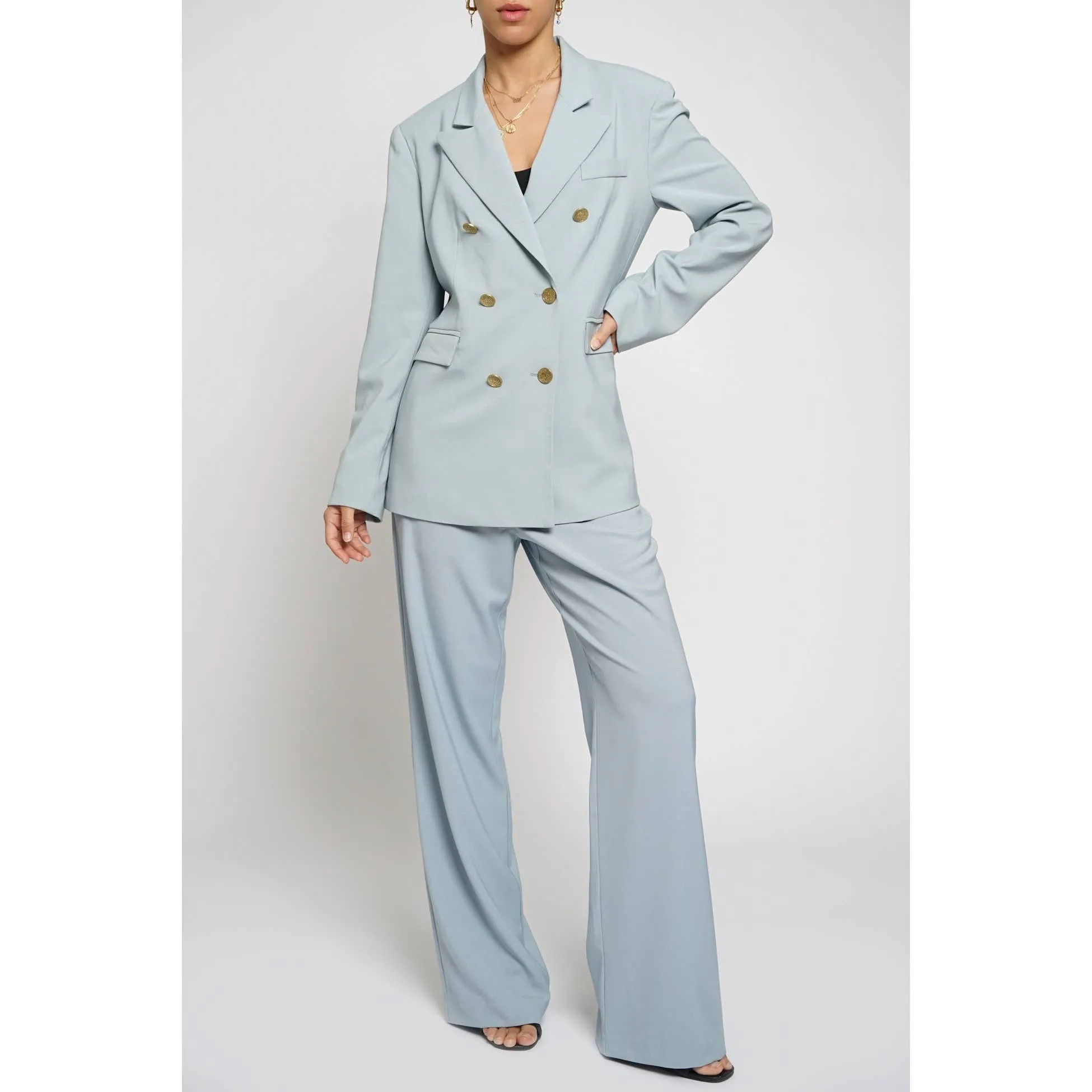 Blue Suit Trouser