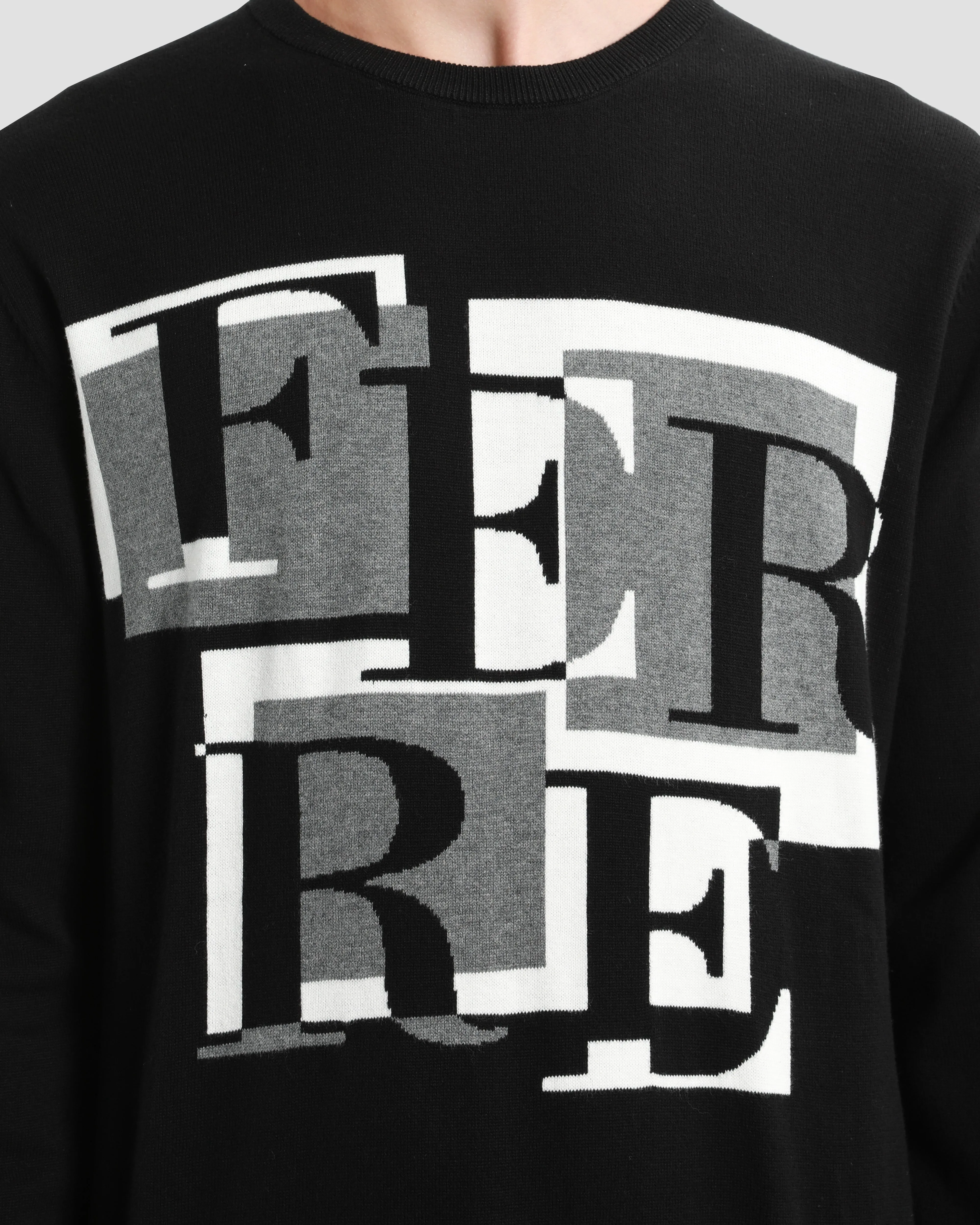 Boxed Ferre Branding Front Sweater