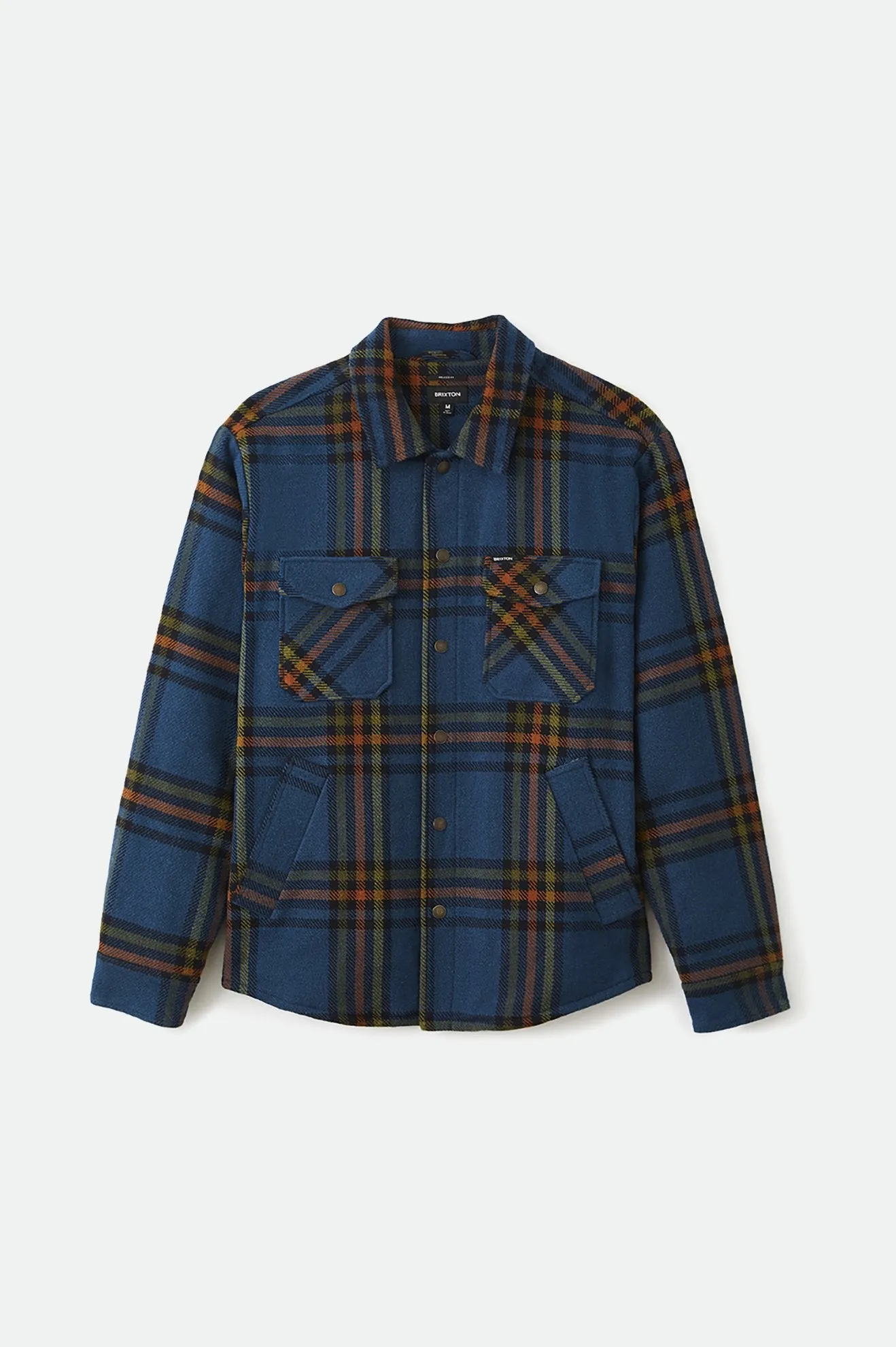 Brixton Bowery Lined Jacket - Marine Blue