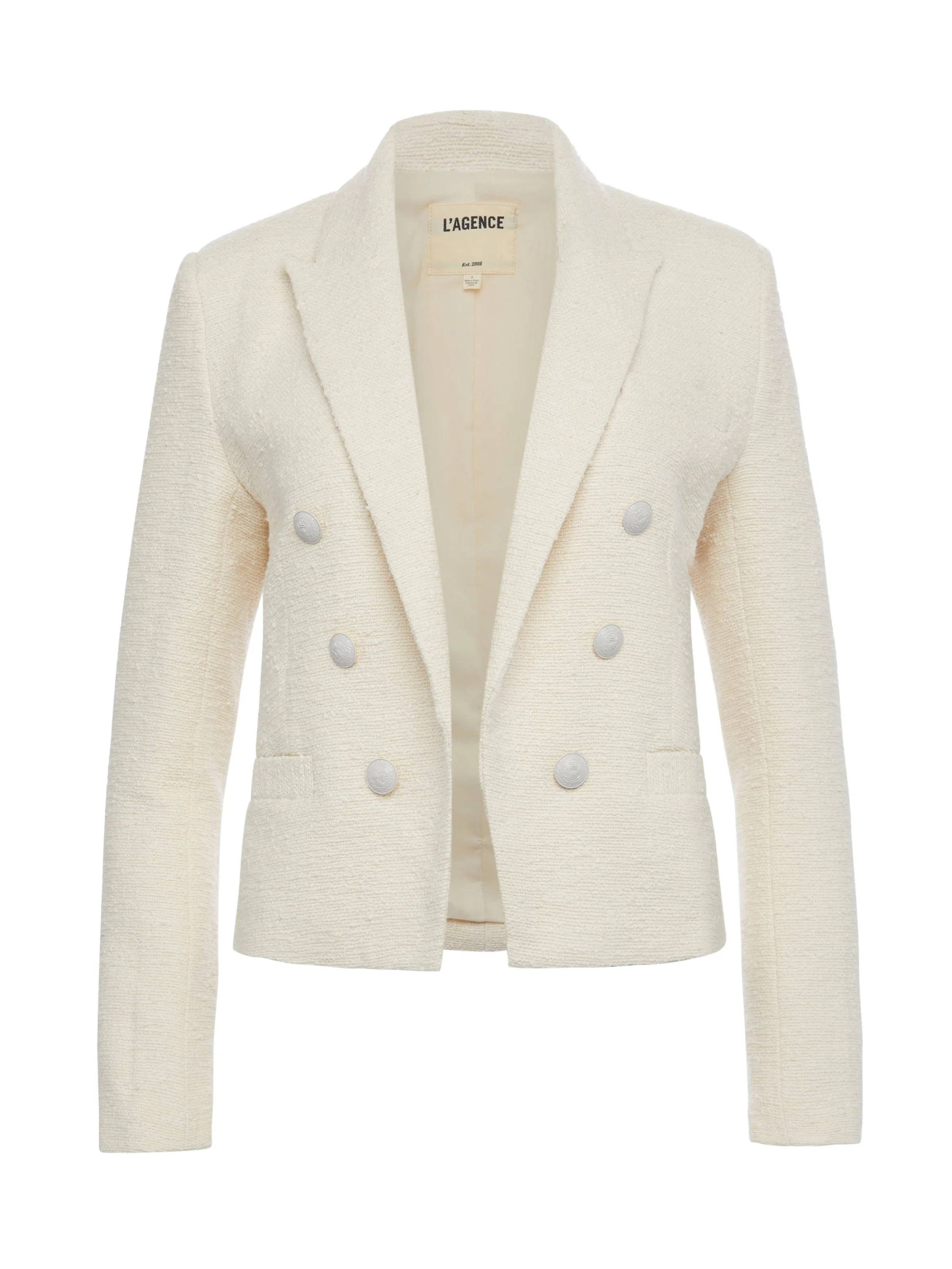 Brooke Open-Front Blazer