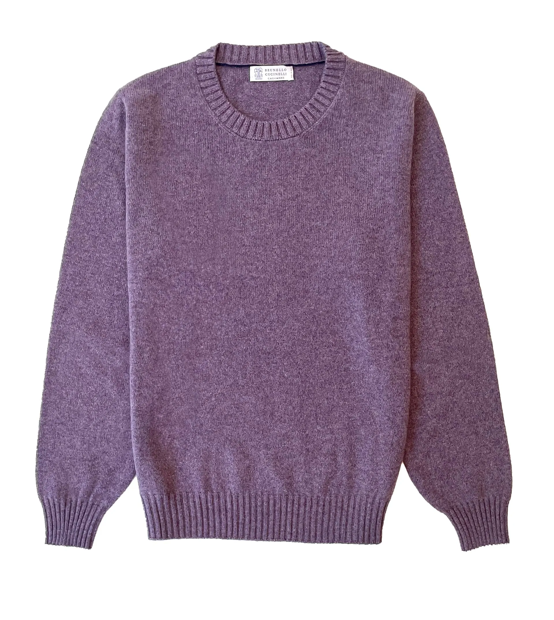 BRUNELLO CUCINELLI Shetland Cashmere Crewneck Sweater