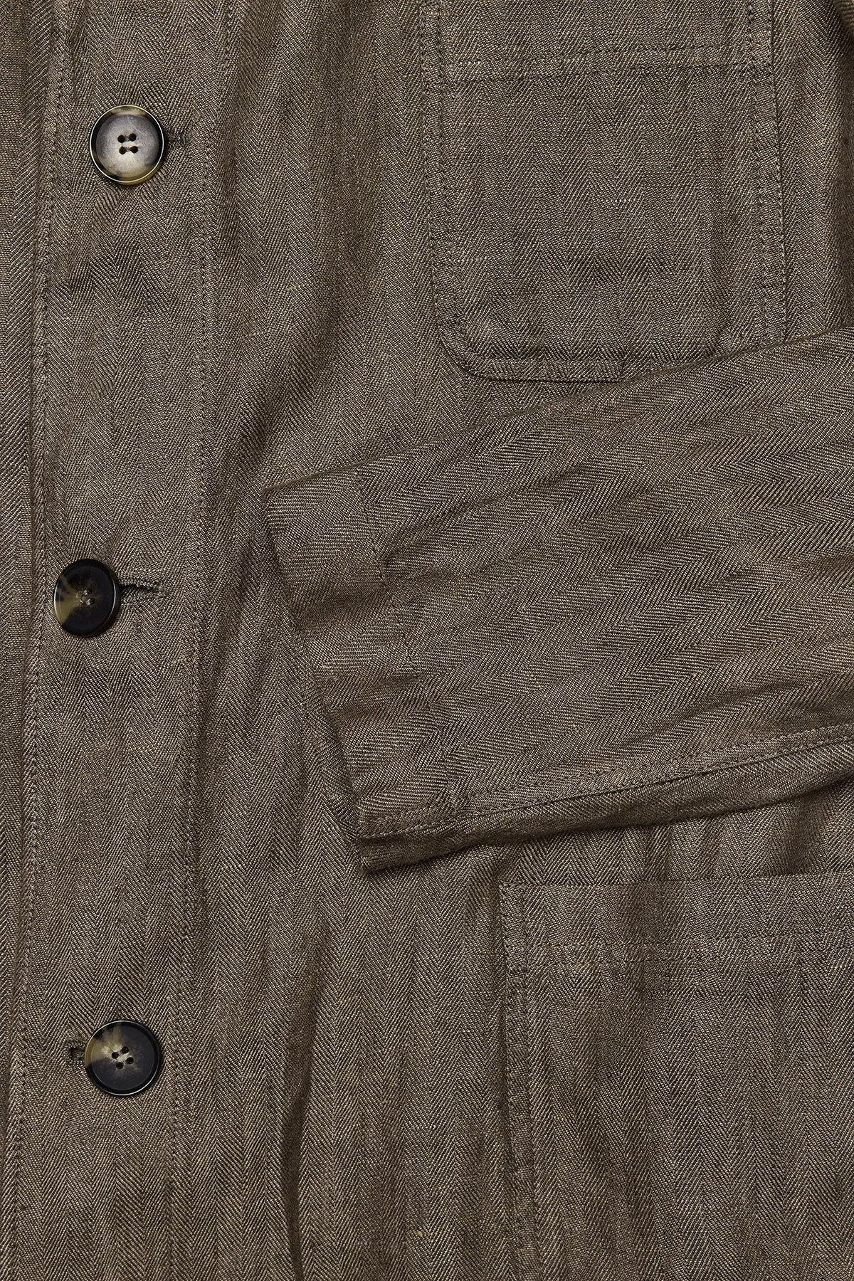 Carter - Brown Shirt Jacket