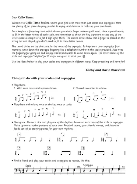 Cello Time Scales