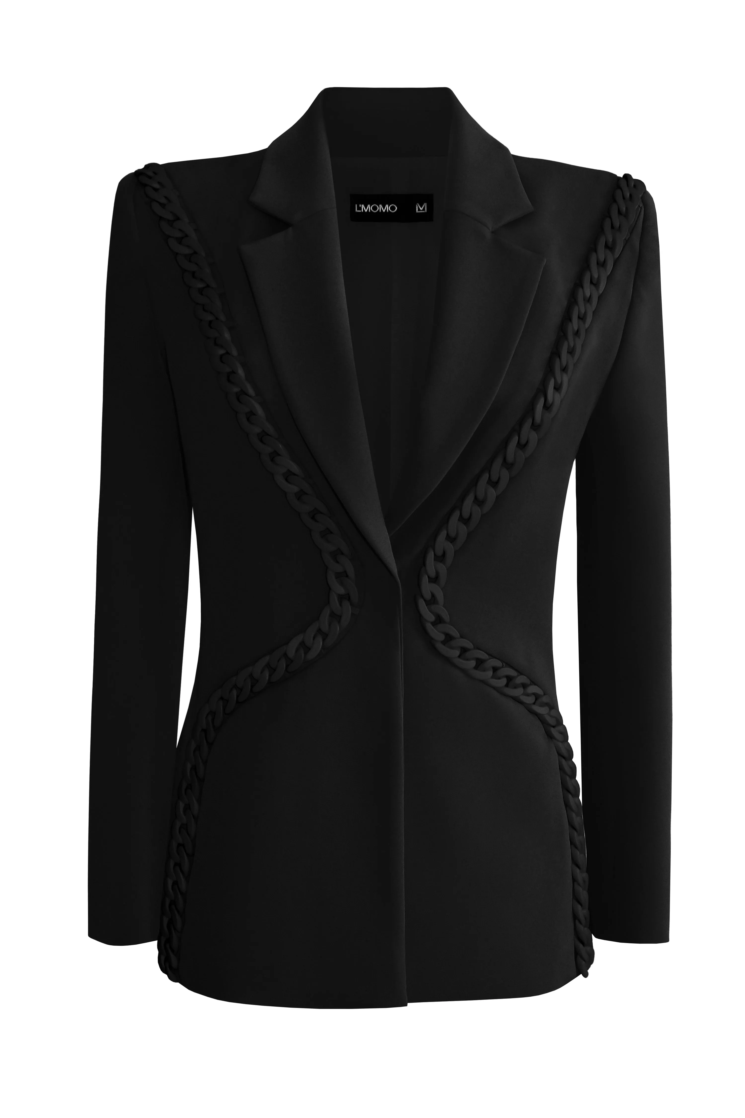 Curved Chain Blazer