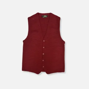 Dolan Button Up Knitted Sweater Vest