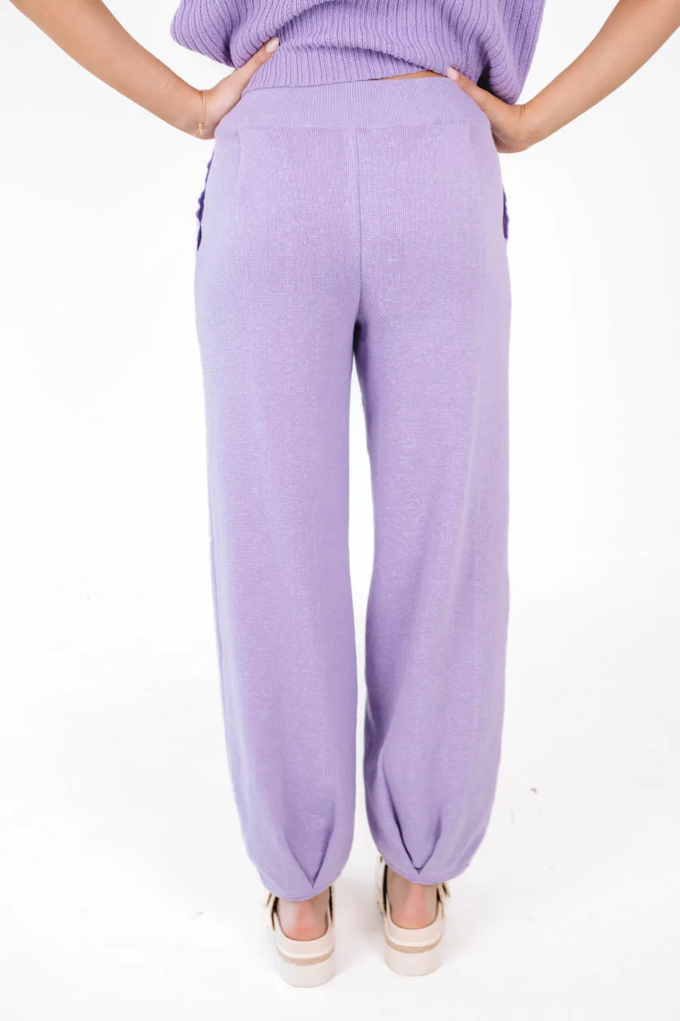 Easy Breezy Joggers - Lilac