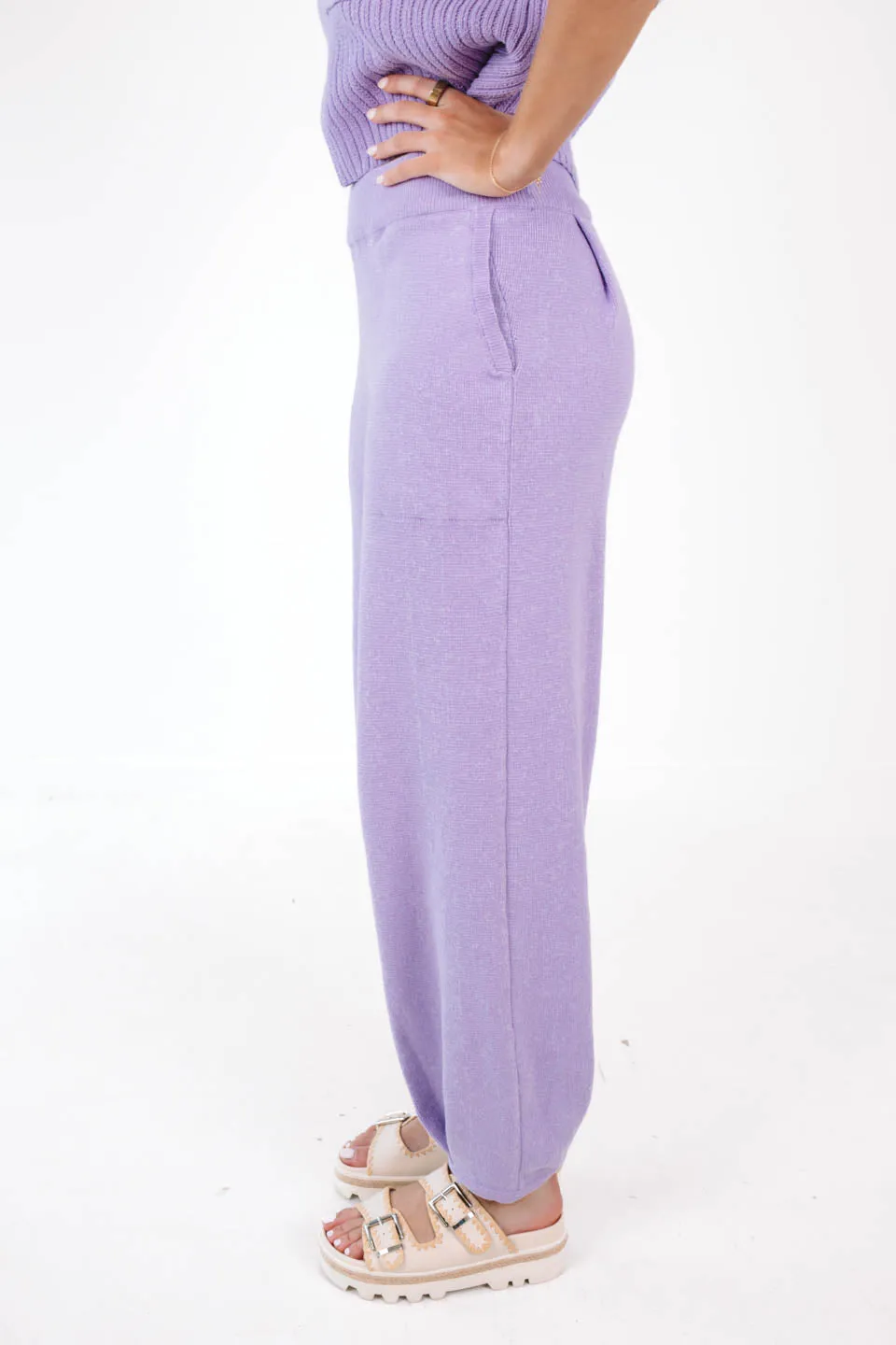 Easy Breezy Joggers - Lilac