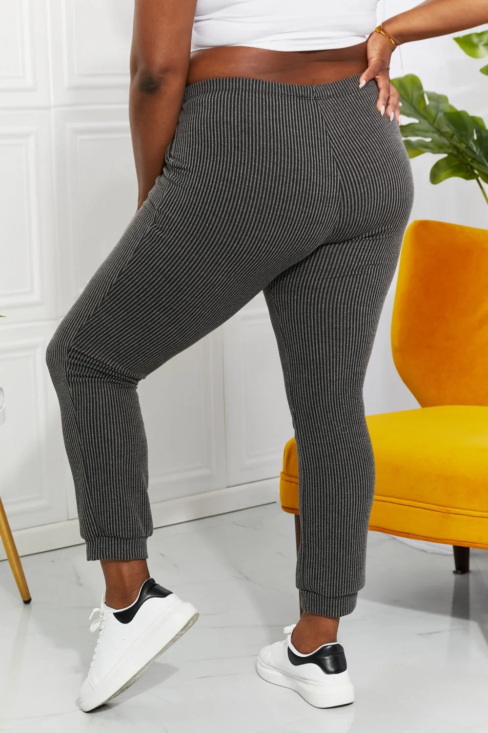 Easy Living Ribbed Joggers