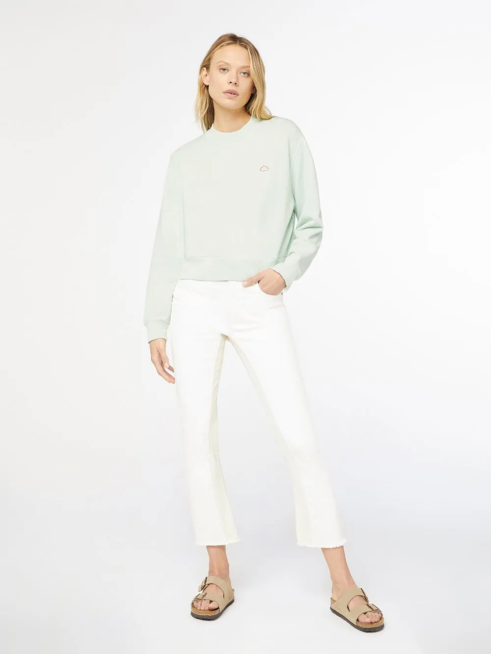 Easy Sweatshirt -- Faded Aloe