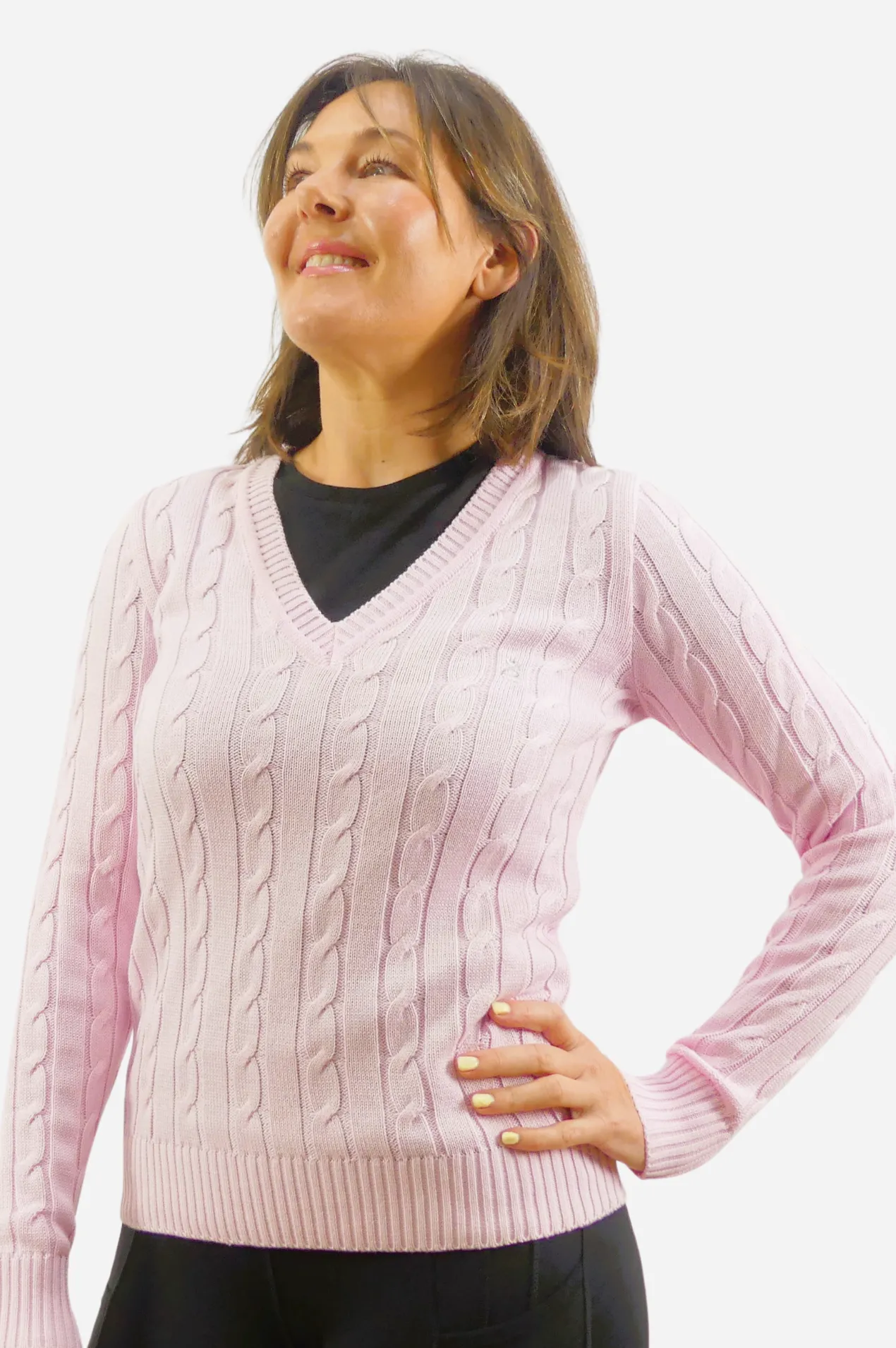 Epona Elite Coco V-Neck Knit Jumper