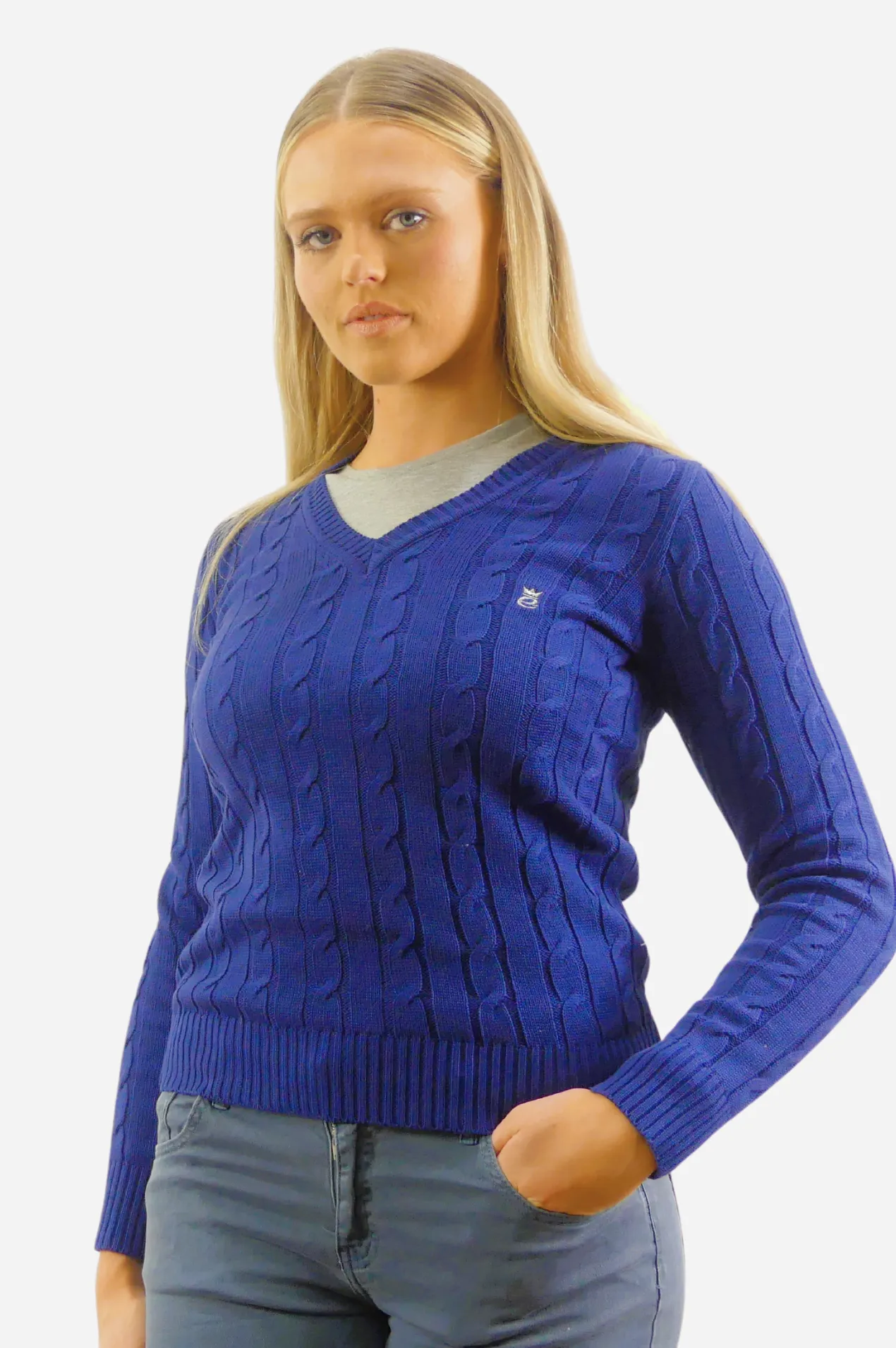 Epona Elite Coco V-Neck Knit Jumper