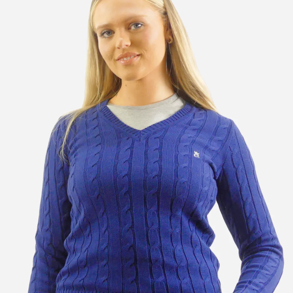 Epona Elite Coco V-Neck Knit Jumper