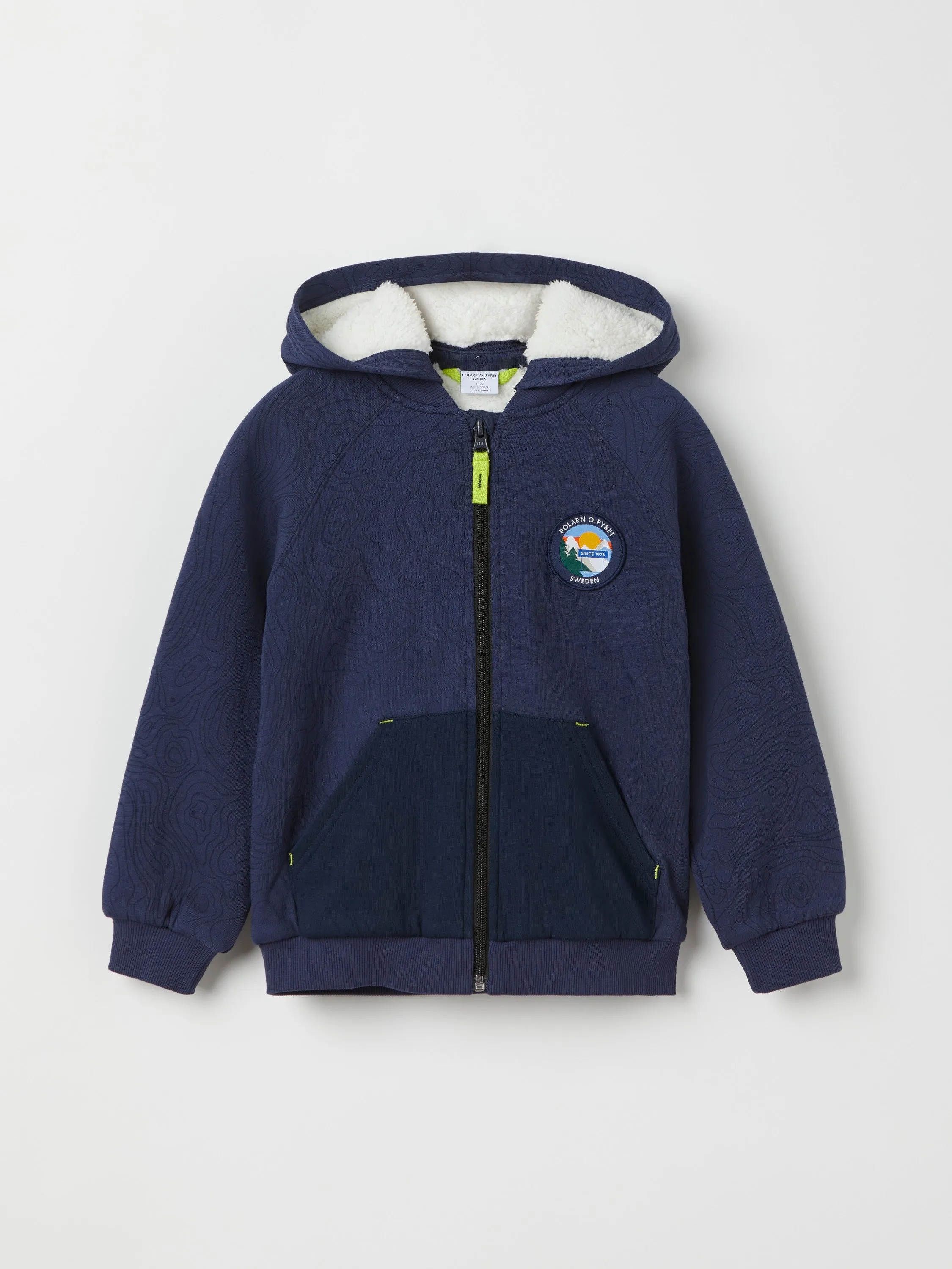 Fleece Lined Kids Hoodie