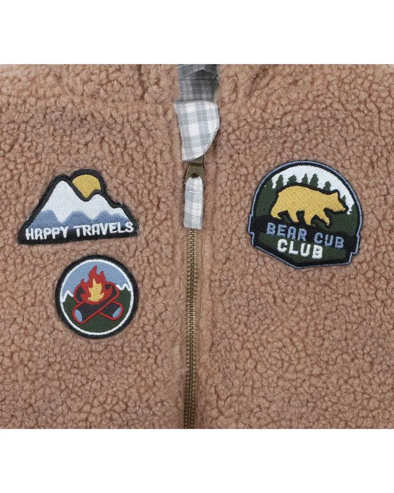 FOX & FINCH SHERPA CUB CLUB JACKET