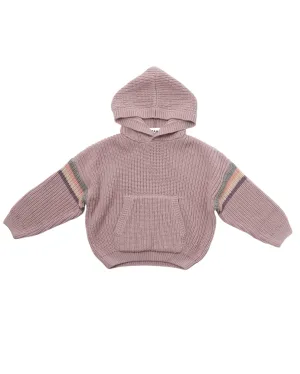 Hooded Boxy Sweater - Chunky