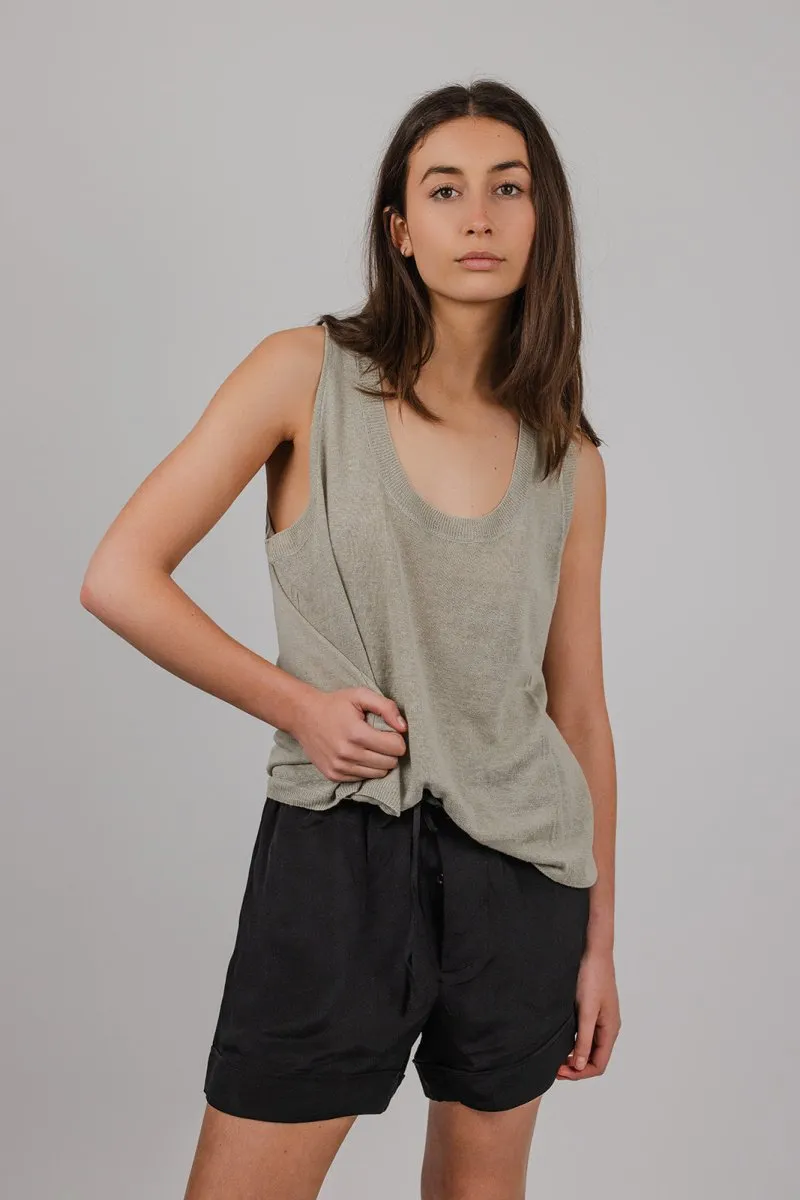 Joseph Linen Singlet