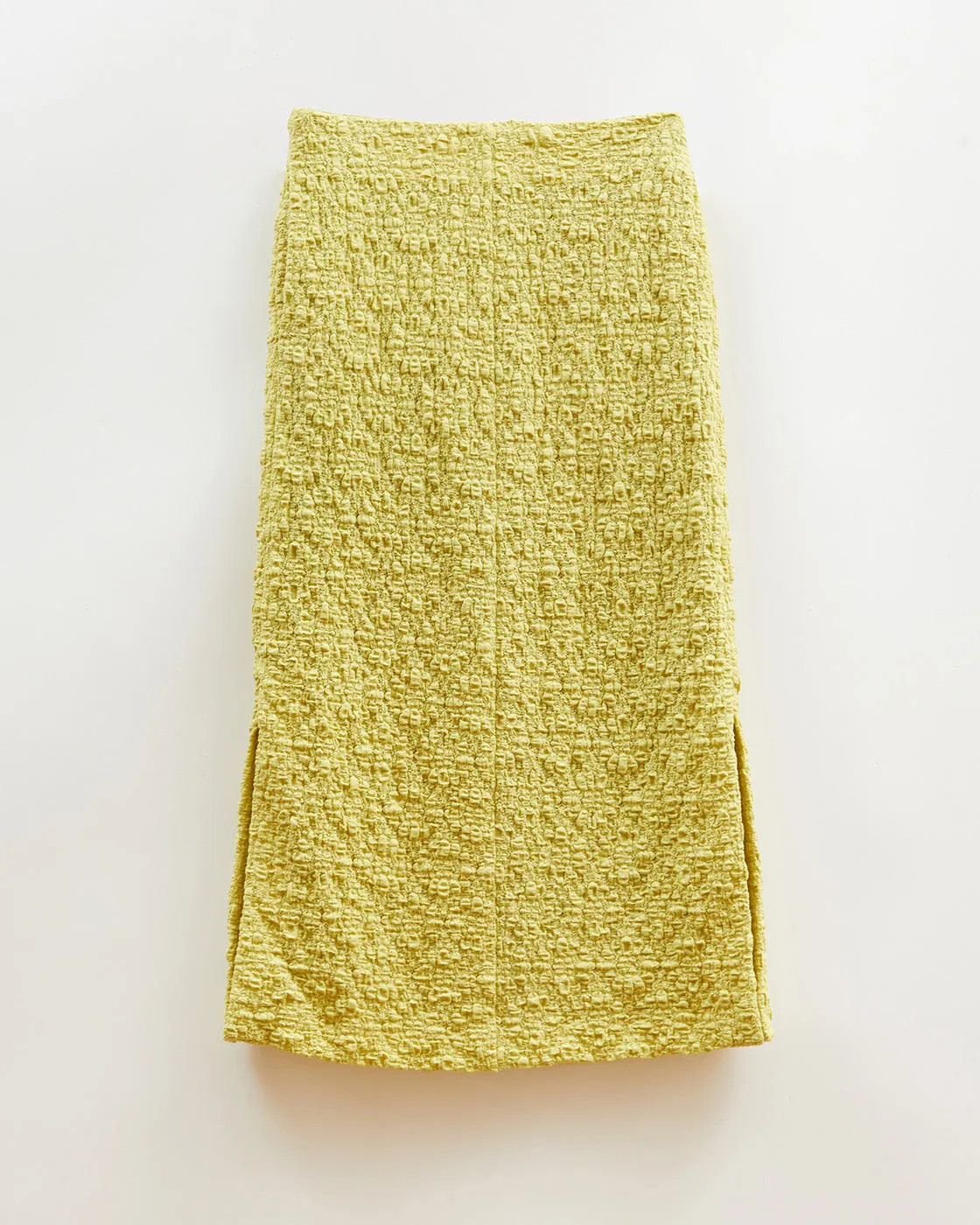 Justine Skirt Lace Floral Lime