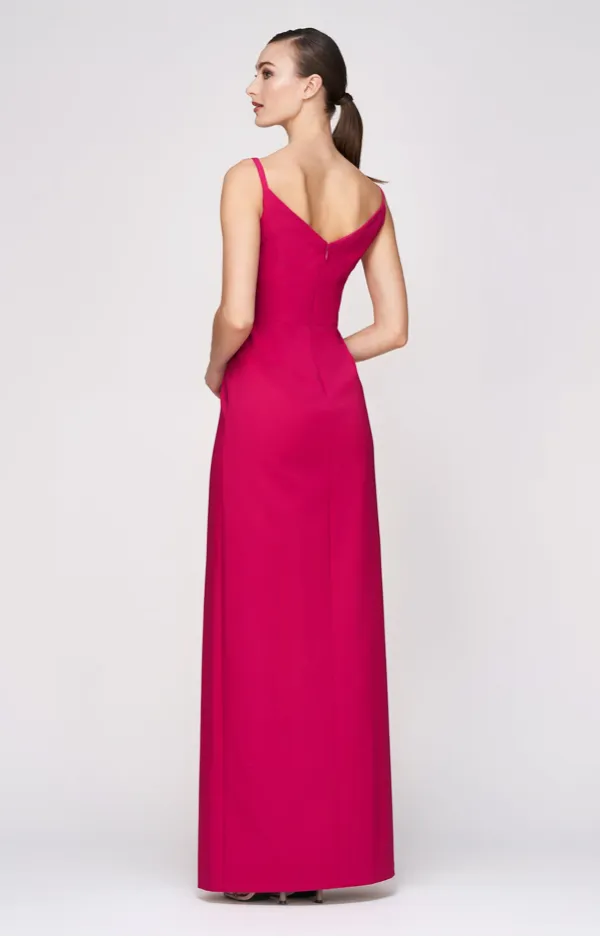 Kay Unger Evelina Dress Bright Rose