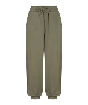 Khaki - Kids sustainable fashion cuffed joggers