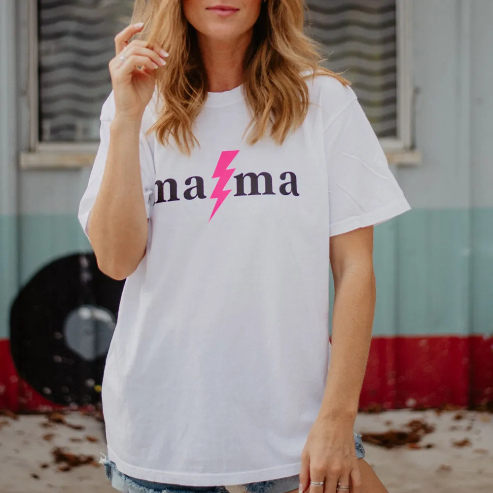 MAMA Lightning Bolt Graphic Tees