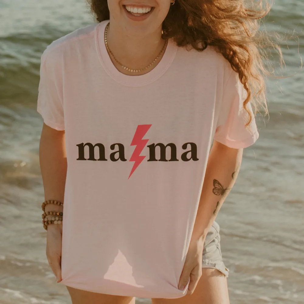 MAMA Lightning Bolt Graphic Tees