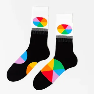 Men's Sized Socks - Colourwheel