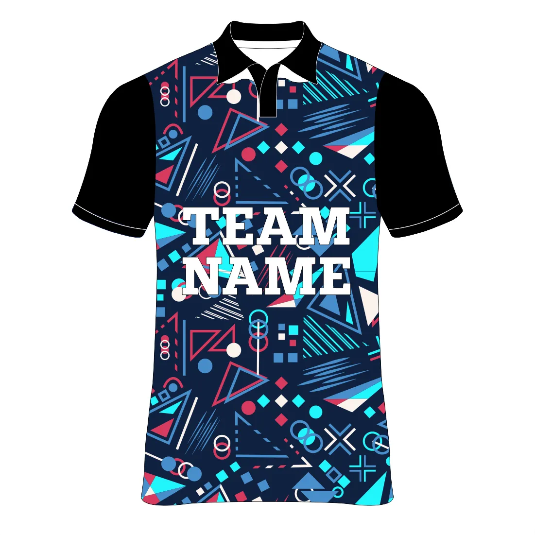 NEXT PRINT All Over Printed Customized Sublimation T-Shirt Unisex Sports Jersey Player Name & Number, Team Name.NP00800110