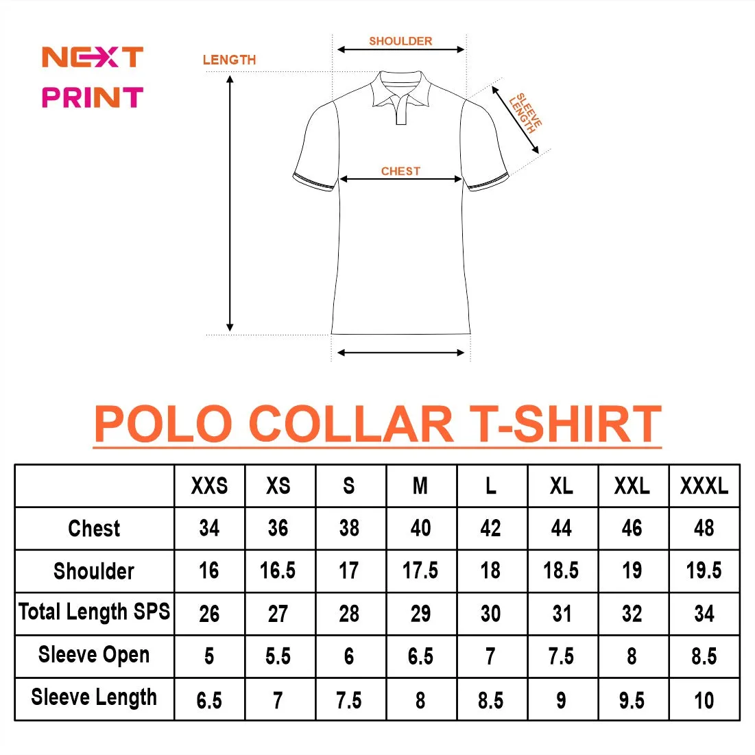 Next Print Customized Polo Neck Red Jersey NPTS09