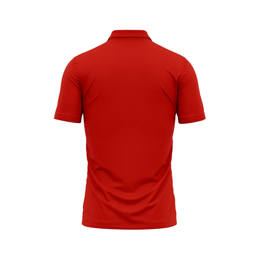 Next Print Customized Polo Neck Red Jersey NPTS09