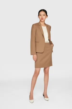 Penny Soft Touch Stretchable Cavalry Twill Suit Skirt