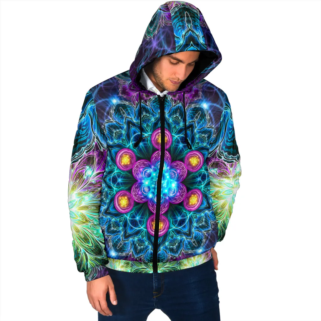 PLATONIC COSMOS | MENS WINTER HOODIE JACKET | YANTRART