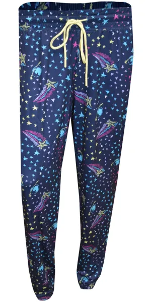 Rainbow Stardust Easy Comfort Ladies Sleep Jogger