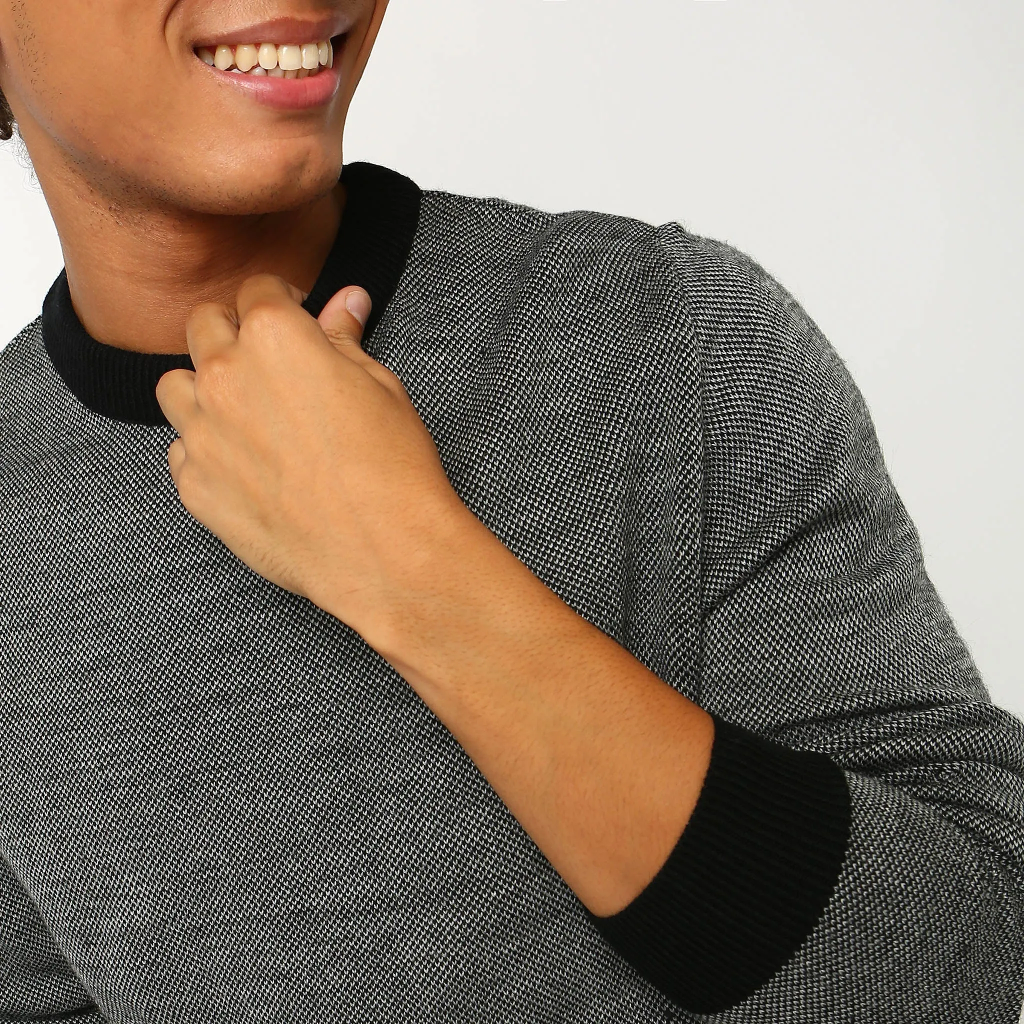 Regular Fit Solid Sweaters