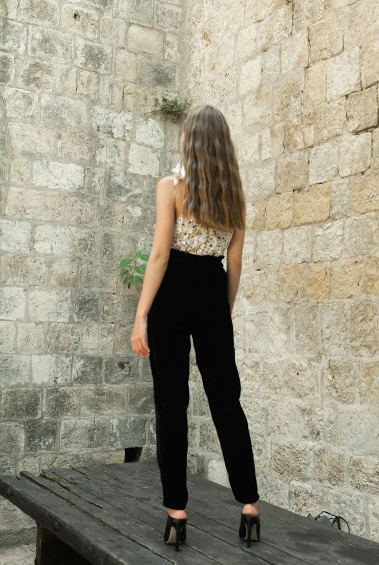 SABINA MUSAYEV ORPHEUS VELVET PANTS