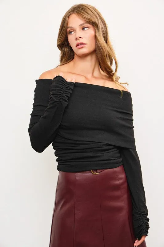 The Anna top- Black