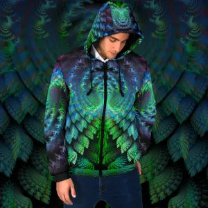 Tropical Wave | Mens Padded Hooded Jacket | POLARIS