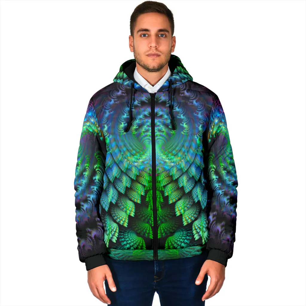 Tropical Wave | Mens Padded Hooded Jacket | POLARIS