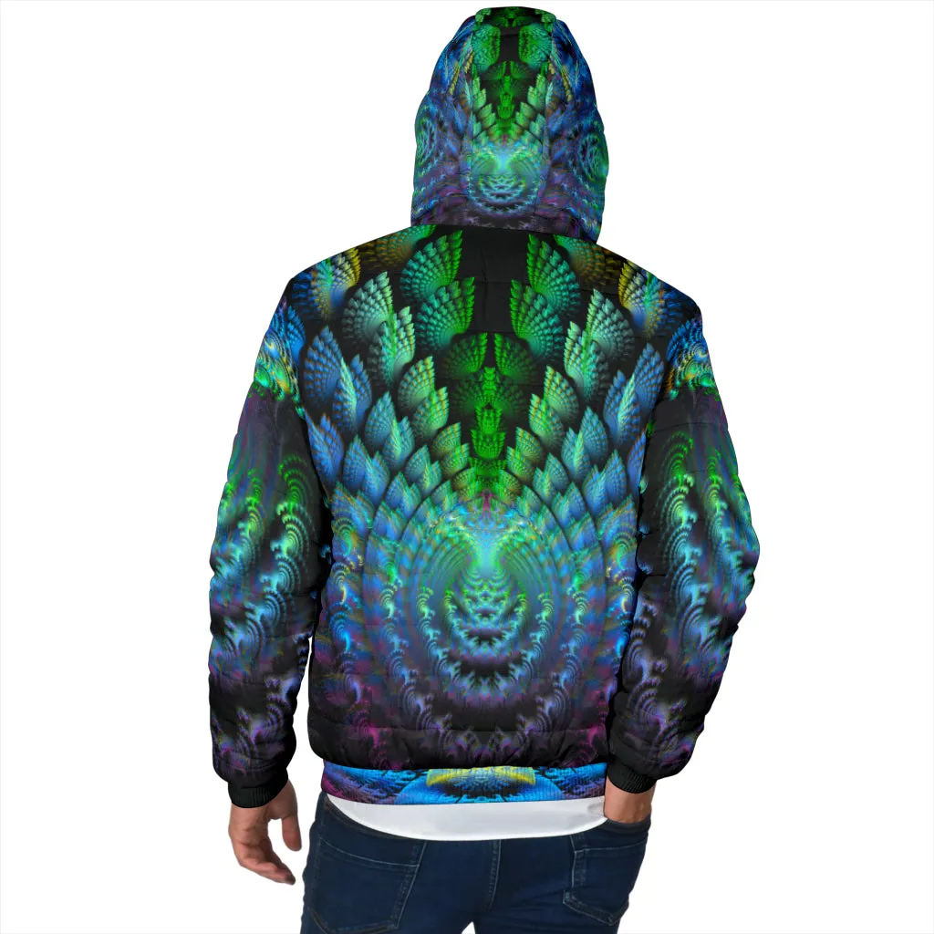 Tropical Wave | Mens Padded Hooded Jacket | POLARIS