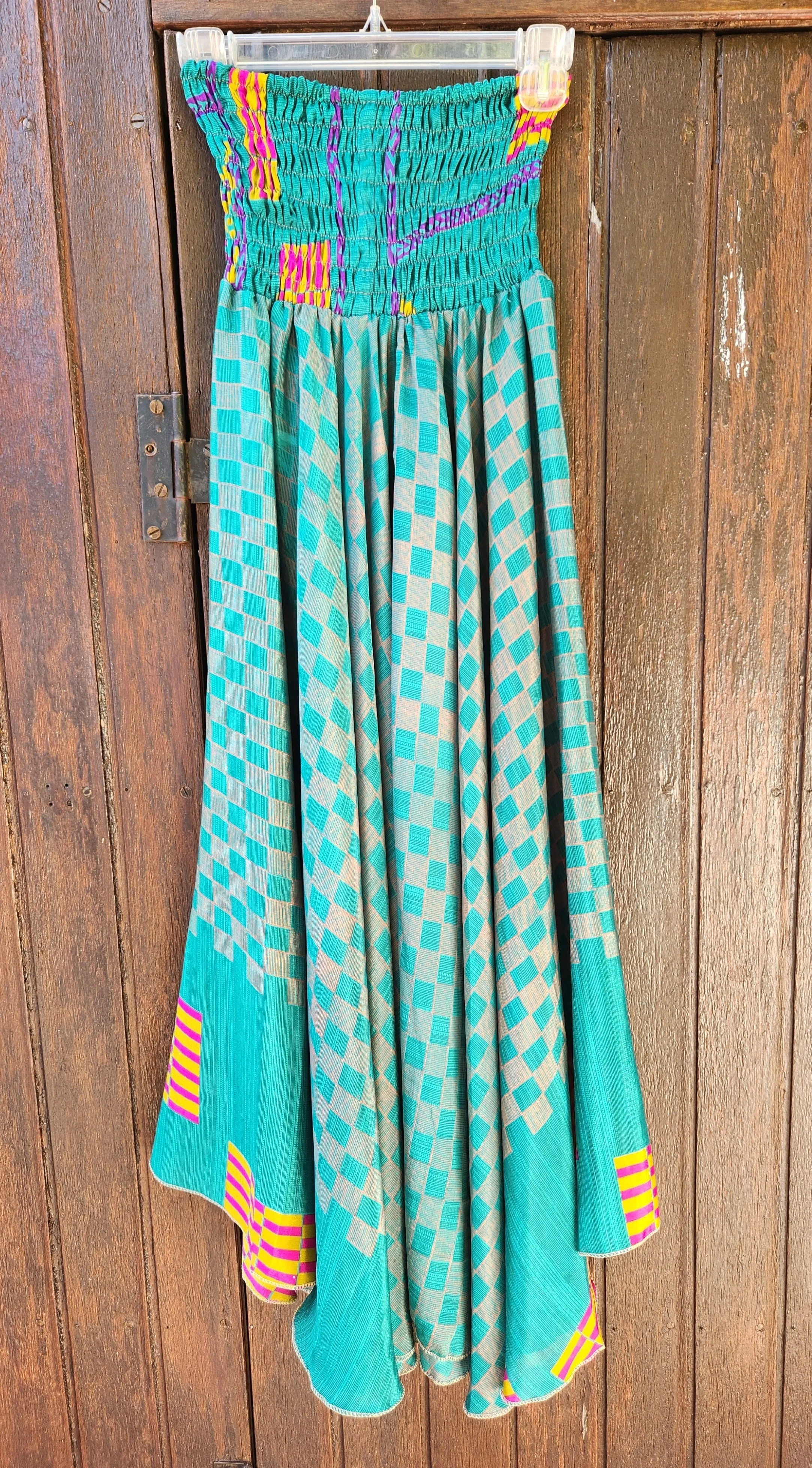 Vintage Silk Palazzo Pants