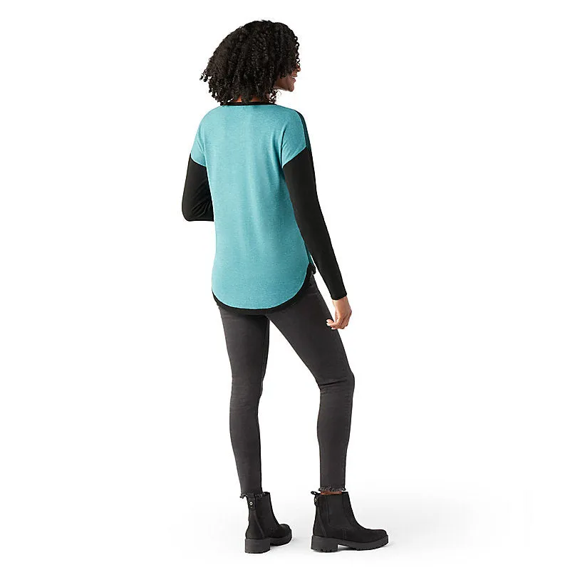 WOMEN'S SHADOW PINE COLORBLOCK SWEATER - PRIOR SEASON